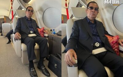 สมเด็จฮุนเซน เผยภาพนั่งเครื่องบิน เตรียมเยี่ยมทักษิณที่บ้านจันทร์ส่องหล้า