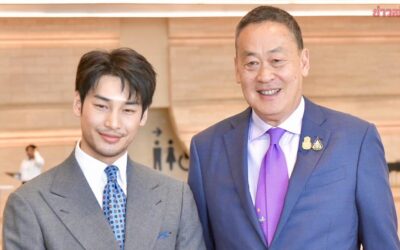 ฟินเลย! เศรษฐา ประกบ อาโป พระเอกซีรีส์วาย ลั่นขอประชันความหล่อ