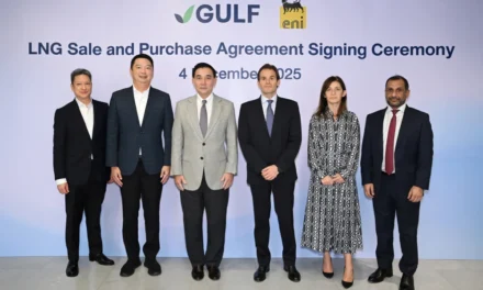 GULF ลงนามสัญญาซื้อขาย LNG กับ Eni